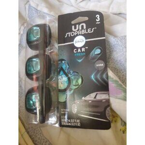 Unstoppable Car Odor-Fighting Car Freshener Vent Clip Fresh Scent